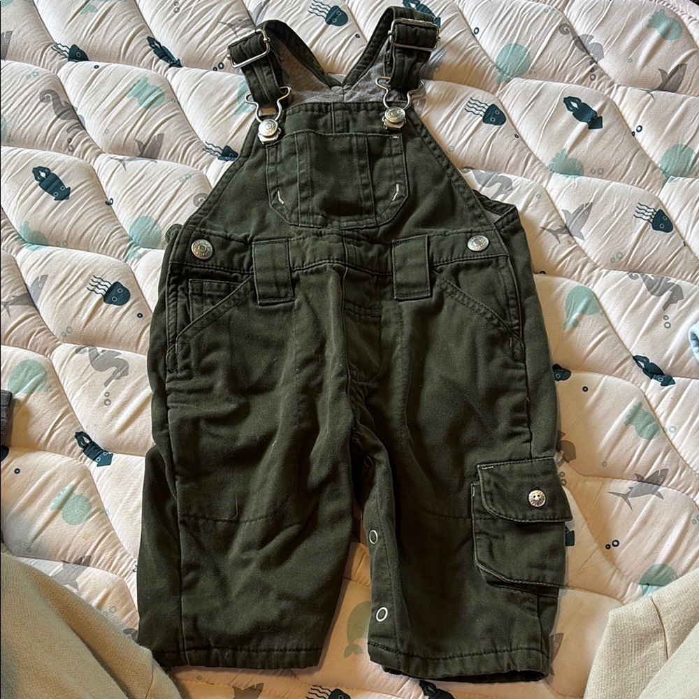 GAP Green Utility Overalls